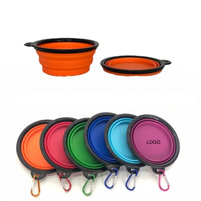 Collapsible Silicone Dog Bowl