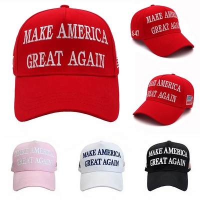 Trump 2024 Embroidered Adjustable Cap