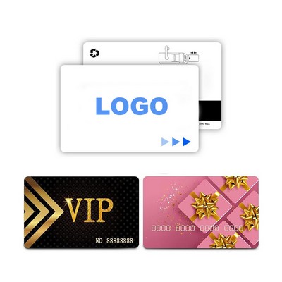 Professional Custom Premium PVC Membership Card Business Card w/Magnetic Stripe