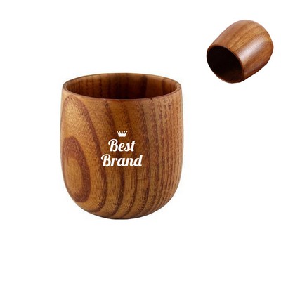 Retro Wild Jujube Wood Tea And Coffee Cup