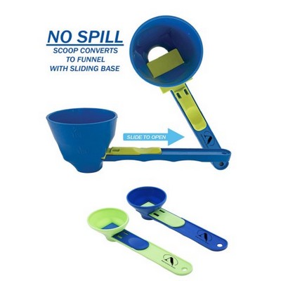 Slide Measuring Funnel Scoop