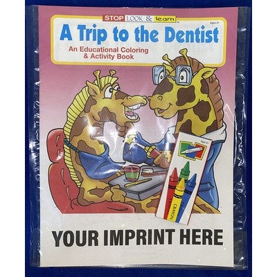 A Trip to the Dentist Coloring Book Fun Pack