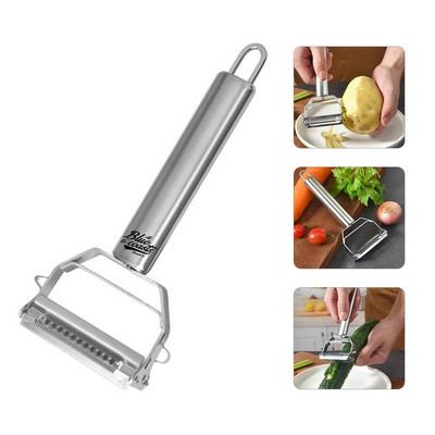 Stainless Steel 2 In 1 Vegetable Peeler