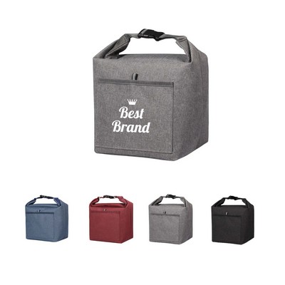 Durable Roll-top Insulated Lunch Tote Bag