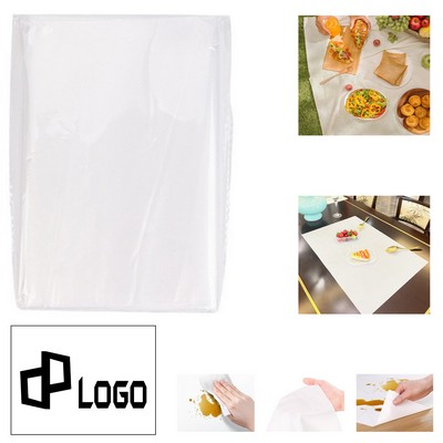 16 X 24 Inch Disposable Tablecloth W/ Custom Packing Bag