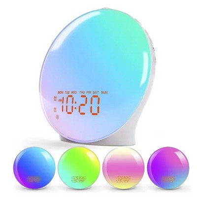 Wake Up Light Sunrise Alarm Clock for Kids and Adults