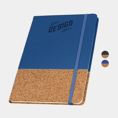 TiTUS® Mulch PU Leather A5 Executive Notebook with Elastic Band Closure