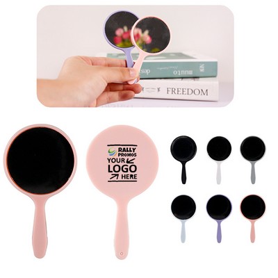 Mini Round Handheld Mirror