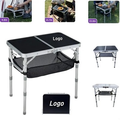 Portable Adjustable Folding Camping Table