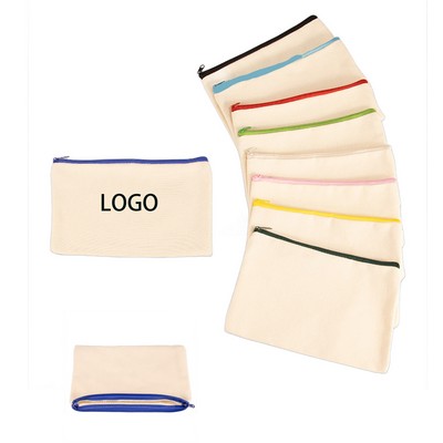 Zipper Closure Portable Stationery Organizer Pouches