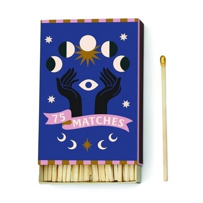 A Dopo Boxed Matches - Moon Set Of 75 Matches