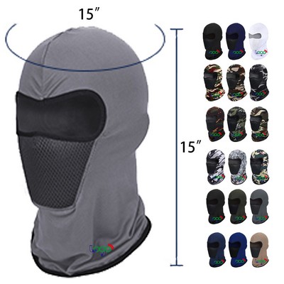 Breathable Winter Balaclava Polyester Face Mask