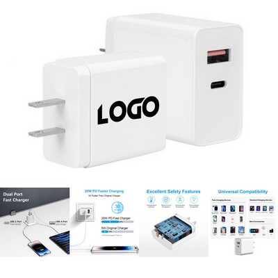 USB C Wall Charger Block