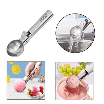 7'' Stainless Steel Ice Cream Scoop with Trigger Release