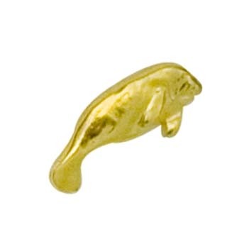 Manatee Cast Stock Jewelry Pin