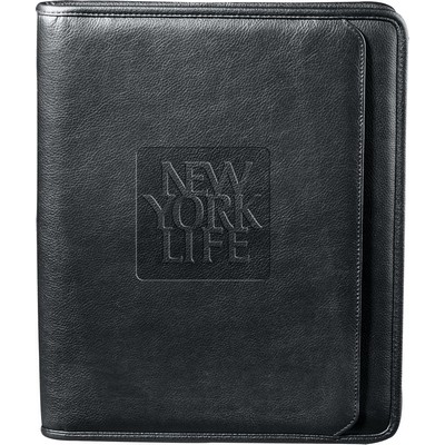 Manhattan Zippered Padfolio with FSC® Mix Paper