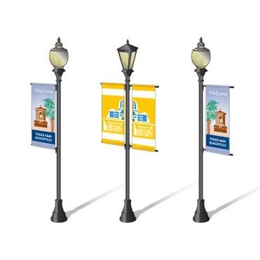 Nylon Vertical Banner w/2 Side Imprint (36"x96")