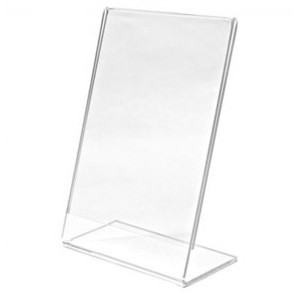 L-Shaped Acrylic Display (5 1/2"x8 1/2")