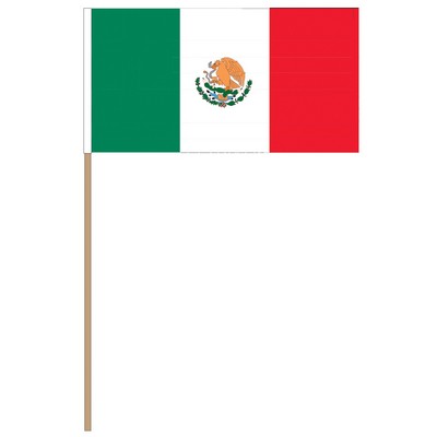 Mexico International Collection Hand Flag (9" x 12")