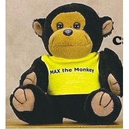 Continental Series Monkey Stuffed Animal w/Shirt