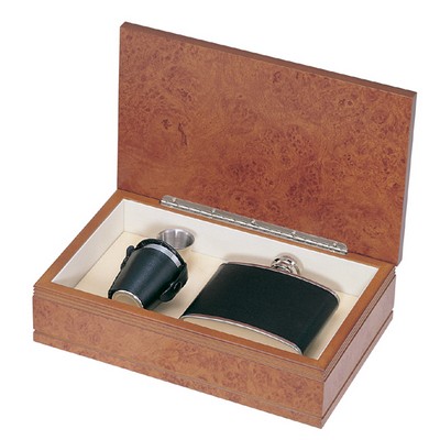 Vodka and Whiskey Gift Set w/Flask