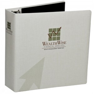 Book Cloth 3 Ring Binder (2" To 3" Capacity)