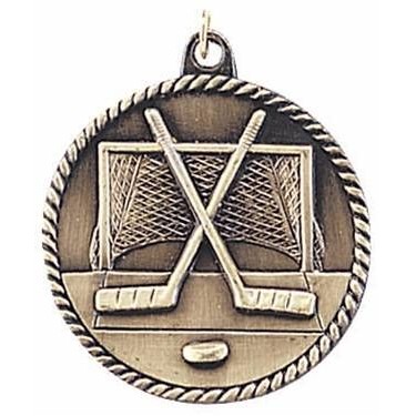 Medals, "Hockey" - 2" High Relief