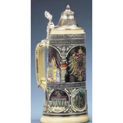 10 1/4" Deutschland Heritage Stein Mug