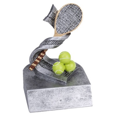 4" Tennis Color Tek Resin Trophy