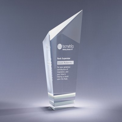 12" Pristine Crystal Award