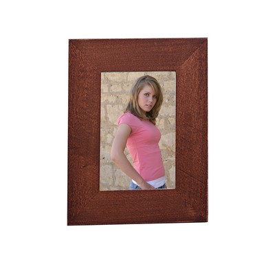 Simple Wood Picture Frame- 4"x6" (Walnut)