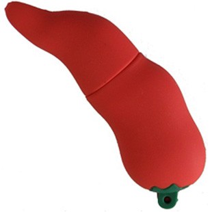 PVC Chili Pepper USB Flash Drive(1G)