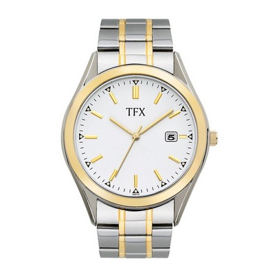 TFX by Bulova Men's Corporate Collection Watch with Two-tone Band