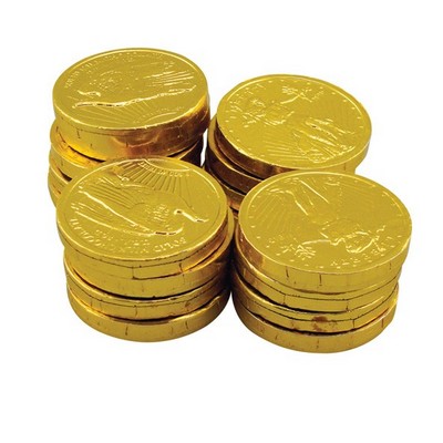 8 Oz. Bag of Chocolate Money Coins