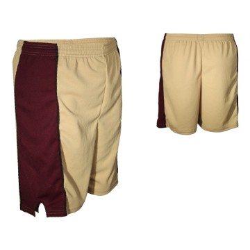 Youth Cool Mesh Short w/ Contrasting Side Panel & V-Notch (5" Inseam)