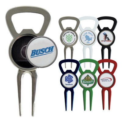 Bottle Opener Divot Tool