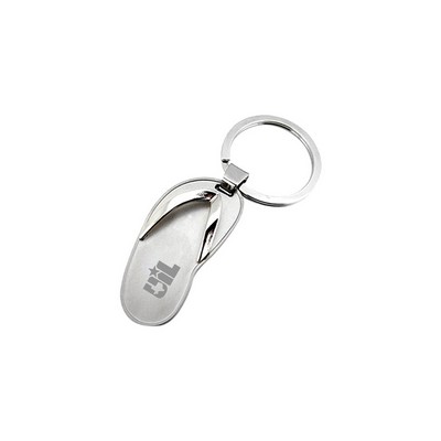 Metal Sandal Keychain