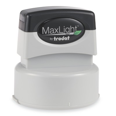 MaxLight™ Pre Inked Round Stamp (1 5/8" Diameter)