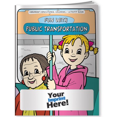 Coloring Book - Fun With Public Transportation