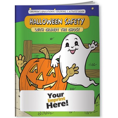 Coloring Book - Halloween Safety with Gilbert the Ghost