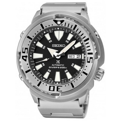 Seiko Men's Prospex Stainless Steel Divers Automatic Watch