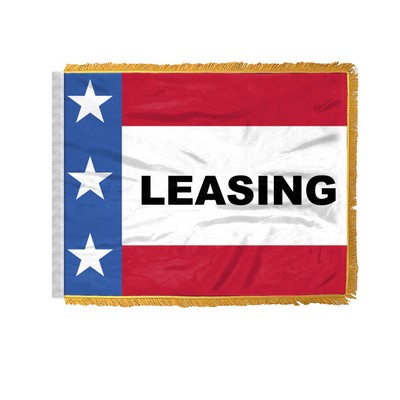 Patriotic Leasing Antenna Flags 12x18 inch