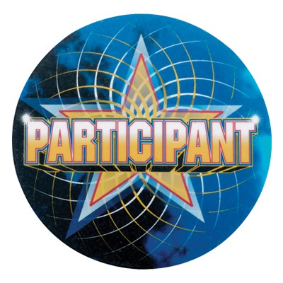 2" Participant Mylar Insert Disc