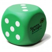 Green Dice Stress Reliever