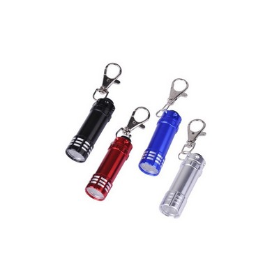 3 LED Aluminum Key Chain Flashlight