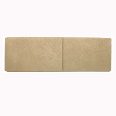 Light Brown Leatherette Dual Pen Case