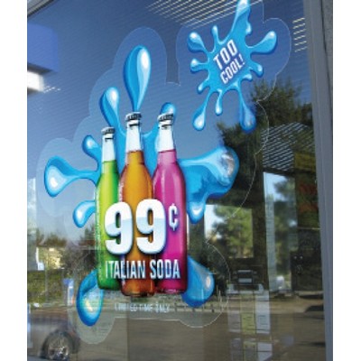 4 Mil Full Color Flexible Vinyl Floor Graphic Decal (24"x36")