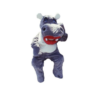 Hillary Hippo Mascot Costume