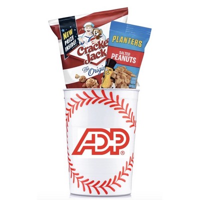 Home Run Baseball Cup with Snacks