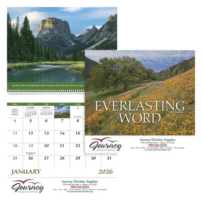 Everlasting Word without Funeral Planner - Spiral